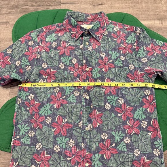 🔹sold🔹Reyn Spooner Hawaii Boys XL Short Sleeve Button Front Aloha Shirt - Picture 5 of 6